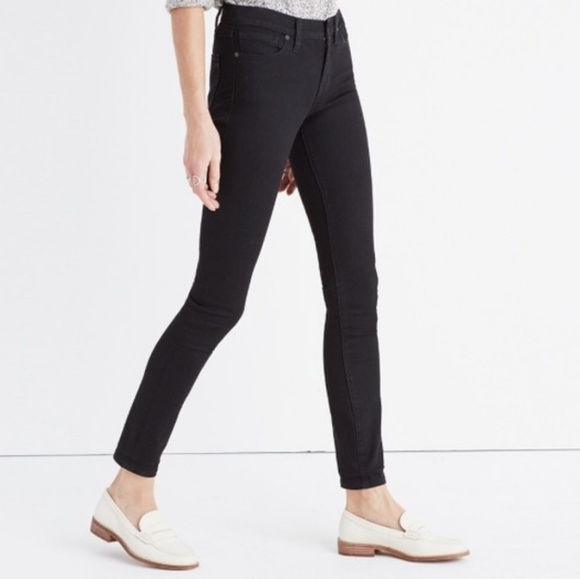 Madewell Denim - {madewell} skinny skinny jeans in black
